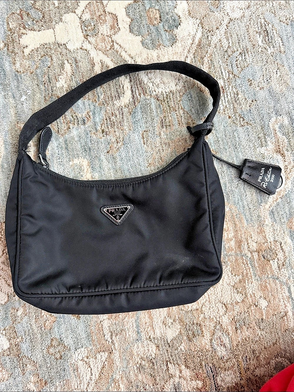 Prada Re-Edition 2000 Nylon Mini-Bag Shoulder Bag Black Fair/Good